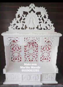 Makrana marble mandir/ temple designs with best carving and inlay work